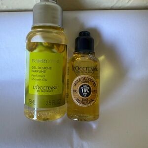L'OCCITANE Yellow Shower Gel & Golden Body Oil Duo
